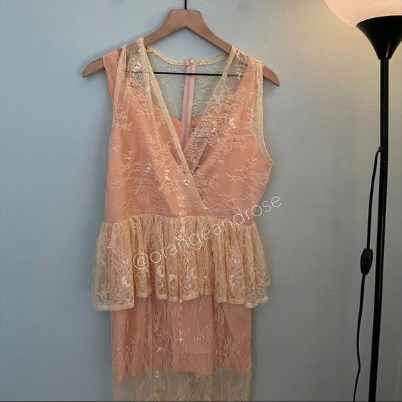 Vone Anthropologie Pink Dress 10 - Picture 9 of 16